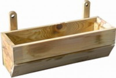 Bloembak hangend model 60x30x25cm €24,99