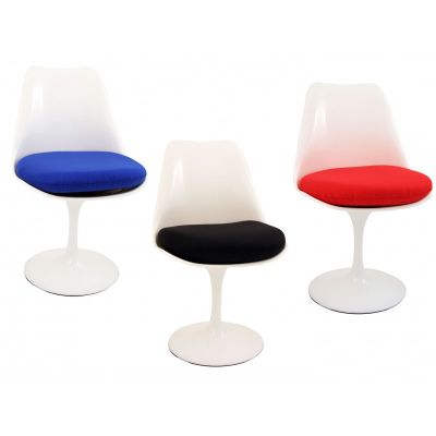 Tulip Eettafel set, ronde tafel met 4 stoelen 