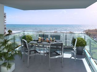 Moderne appartementen direct aan t strand, Torrevieja te koop