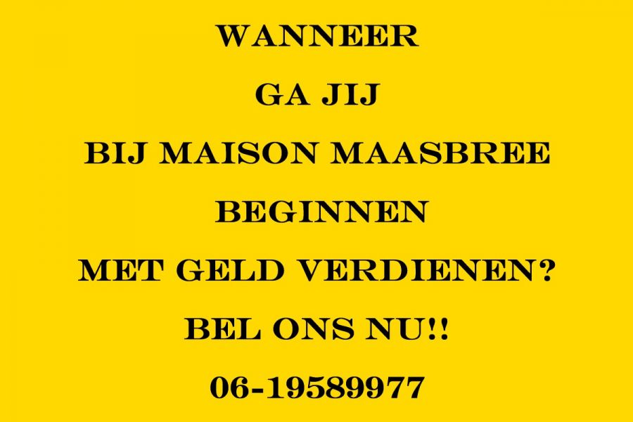 Kom jij bij ons knus privéhuis solliciteren?