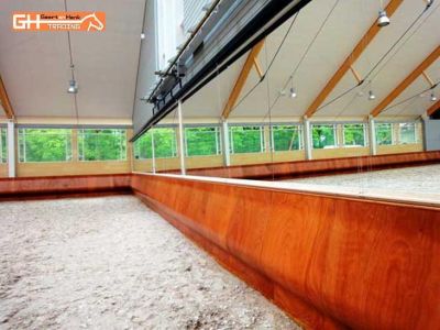 Rijbak binnenbak omheining