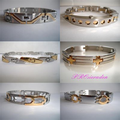 Rvs chirurgisch (316L) staal armbanden STUNTPRIJZEN