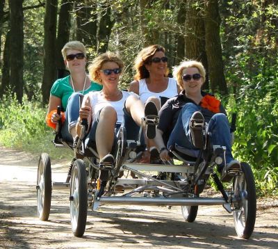 Velorette Groepsfietsen familiefietsen verhuur