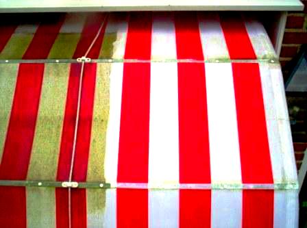 Zonnescherm schoonmaken markiezen reinigen is ONS vak