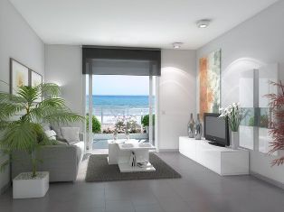 Moderne appartementen direct aan t strand, Torrevieja te koop