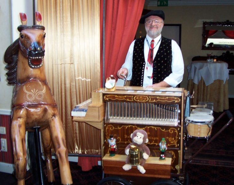 Draaiorgel te huur vanaf € 22,50 per uur