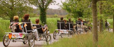 Velorette Groepsfietsen familiefietsen verhuur