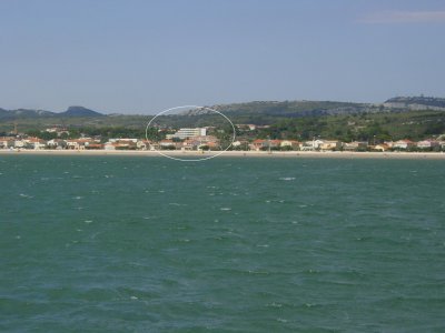 MIDDELLANDSE ZEEZICHT BELLEVUE te Narbonne-Plage