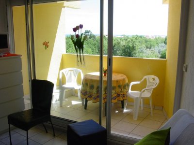 MIDDELLANDSE ZEEZICHT BELLEVUE te Narbonne-Plage