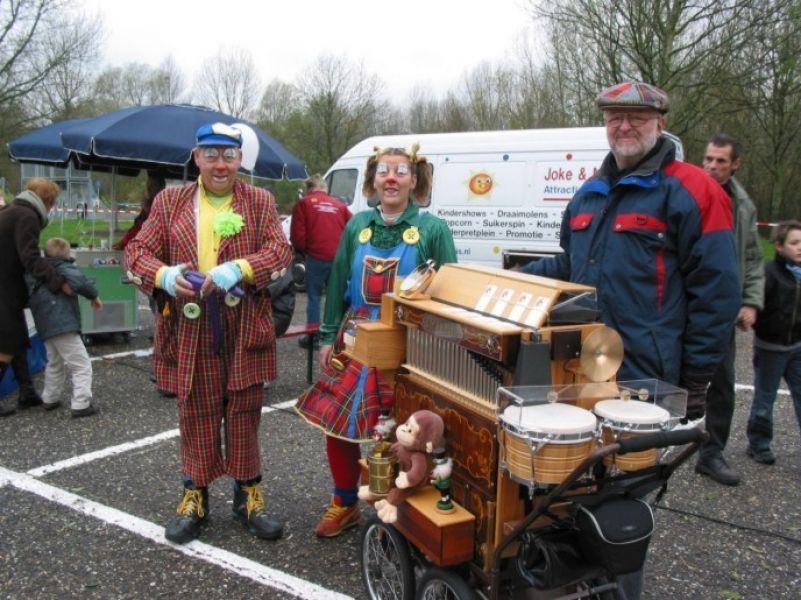 Draaiorgel te huur vanaf € 22,50 per uur