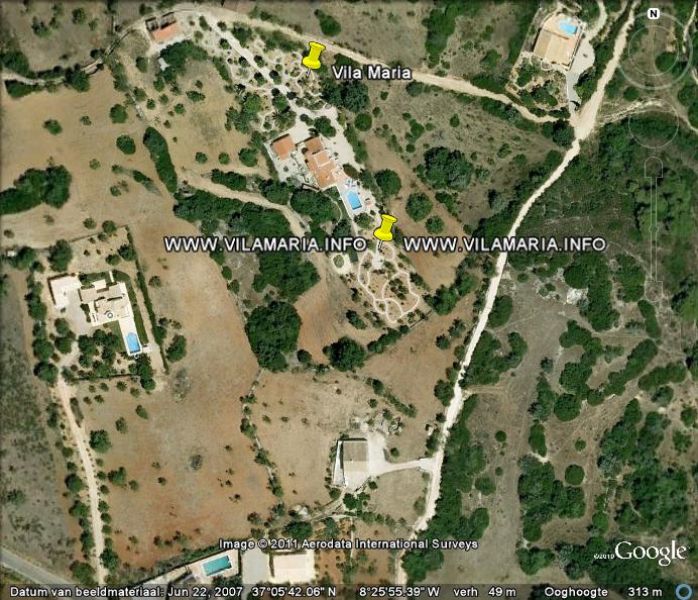 Algarve, vrijstaande villa met zwembad te huur