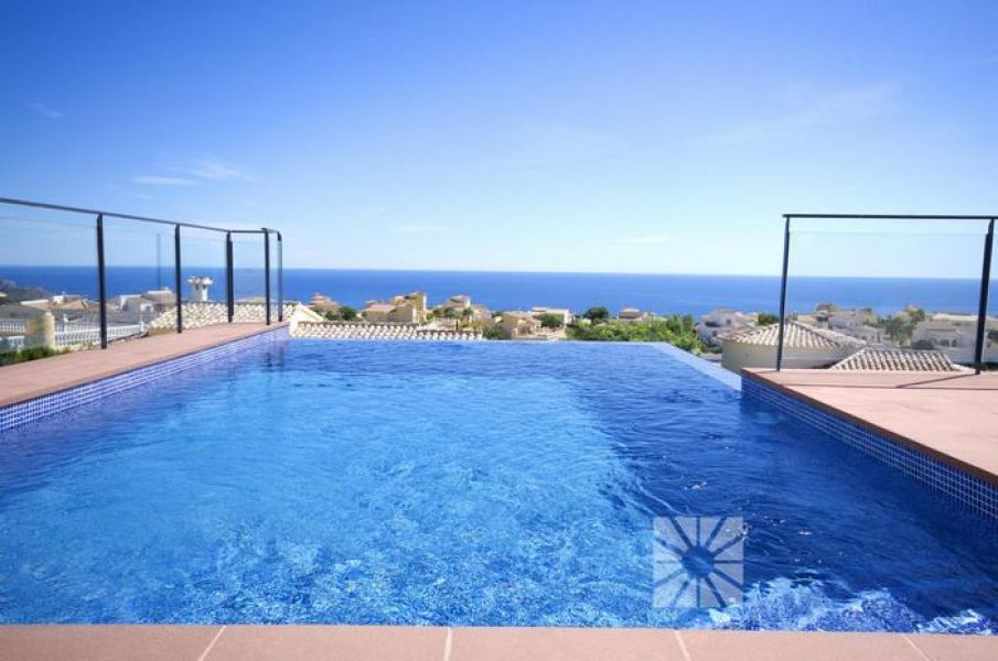 Luxe villa`s met zeezicht Moraira Costa Blanca