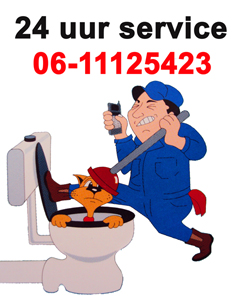 Verstopte afvoer 24 uurs service