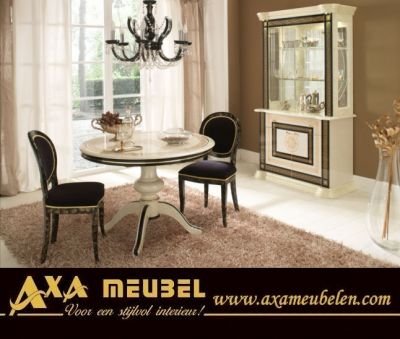 ital hoogglans versace woonkamer AXA Meubelen breda den haag