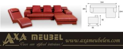 design meubels longchair banken AXA den haag breda rotterdam