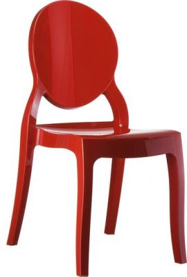 Transparante designstoel Elizabeth