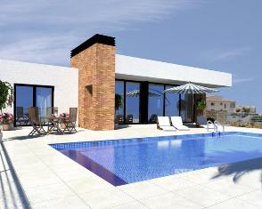 Bungalow in moderne style met panoramisch zeezicht, Moraira, Costa Blanca