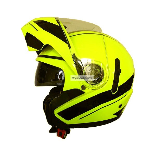 AWAX systeemhelm fluor geel NU €99,95