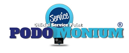 Beenrol Half Rond wit met lus