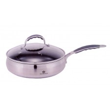 Braadpan Gourmet Royal met deksel (24cm)