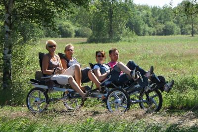Velorette Groepsfietsen familiefietsen verhuur