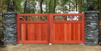 Luxe hardhouten poorten , zeer duurzaam & topkwaliteit