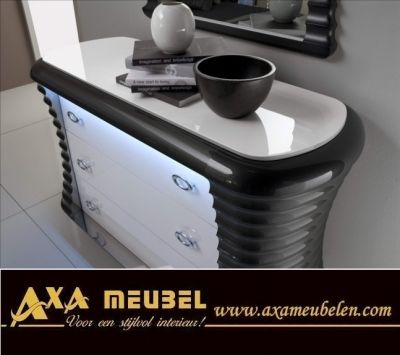 exclusief italiaans hoogglans slaapkamer AXA Meubel Den Haag