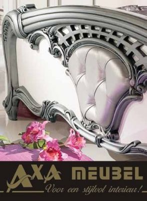 hoogglans wit zilver goud slaapkamers AXA meubelen den haag