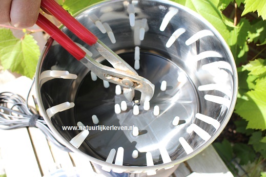 Kwartel plukmachine, pluimmachinevoor kwartels