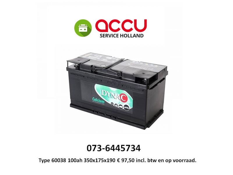 Nieuwe auto accu al vanaf 49,95