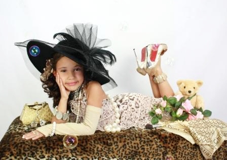 KINDERRFEEST MAKEUP glamour tienerfeest kidsparty FOTO FEEST
