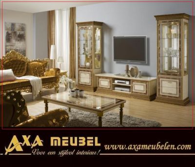 Complete inboedels goud beige kleur AXA Meubelen rotterdam