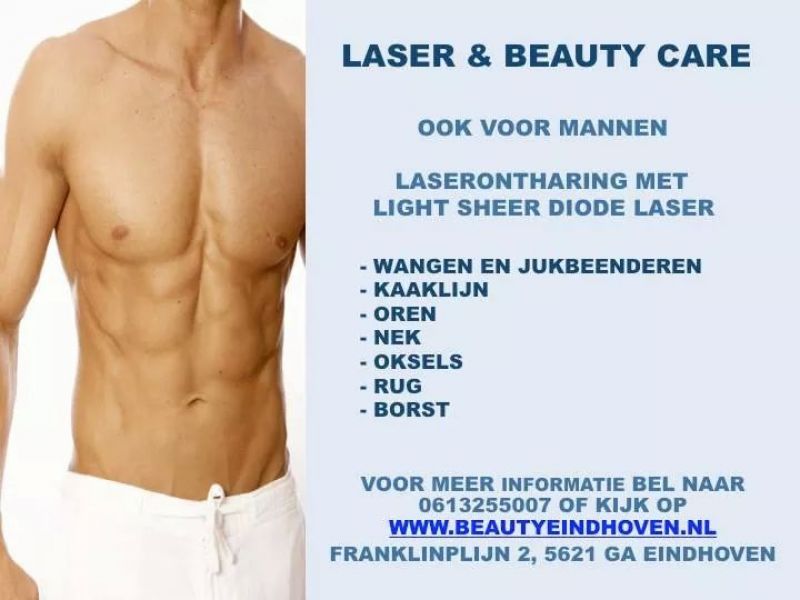 Actie laserontharing zowel voor mannen en vrouwen