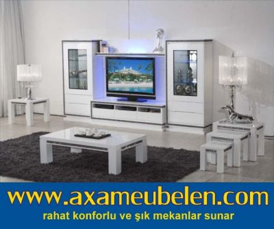 avangarde modern mobilya avantgarde beyaz parlak yemek odasi