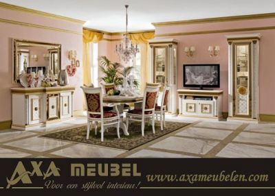 NIEUW model inboedel italiaans hoogglans versace AXA meubels